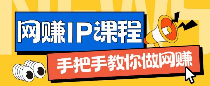 ip合伙人打造1.0,从0到1教你做网创,实现月入过万【揭秘】-第一资源库