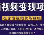在家也能操作的短视频赚钱项目,无需真人,不用拍摄,纯搬运月入2到5万-第一资源库