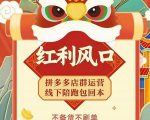 左右电商拼多多无货源店群玩法：从0~1，36节实战保姆教程，​极速起店必出单-第一资源库