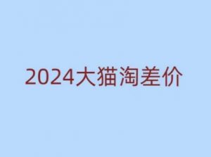 2024版大猫淘差价课程,新手也能学的无货源电商课程-第一资源库